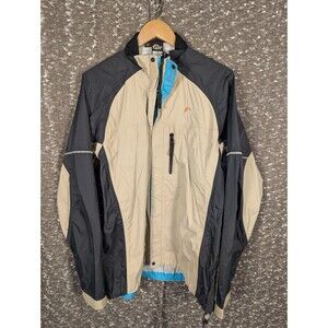 Lowe Alpine‎ Triple Point Lightweight Men's Beige/Black Windbreaker Jacket Large
